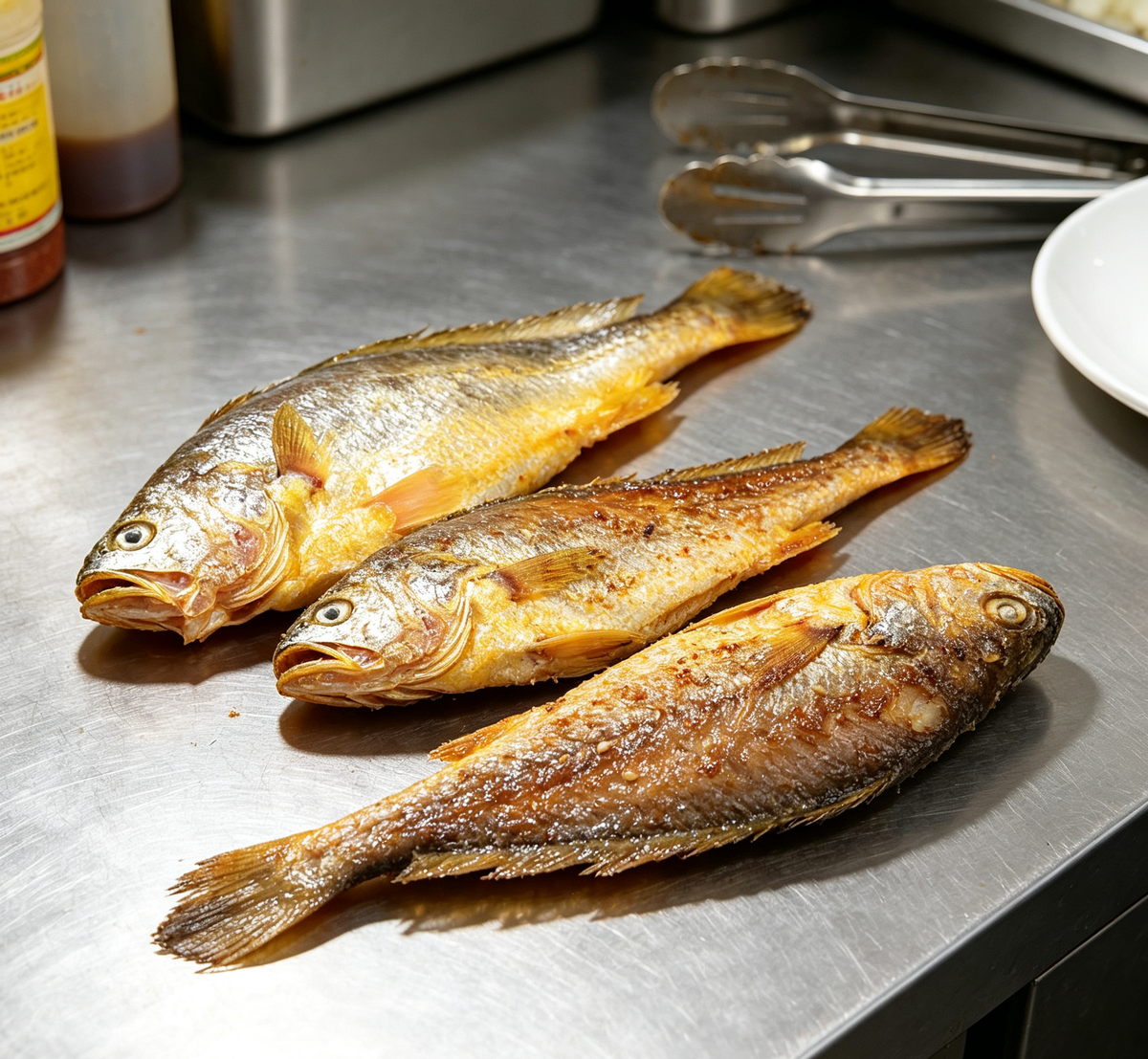 Golden Pan-Fried Yellow Croaker