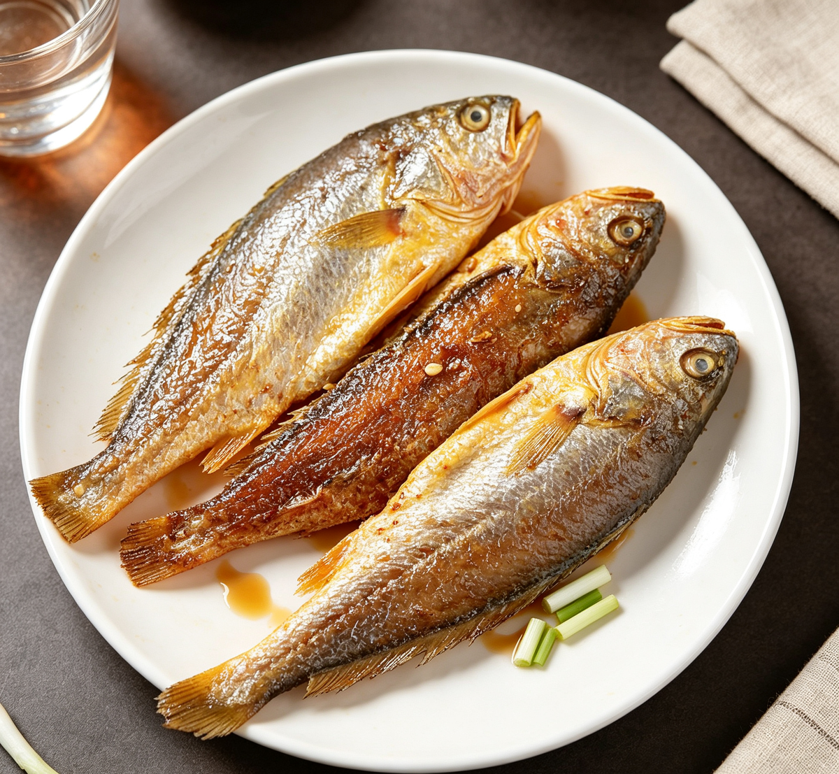 Golden Pan-Fried Yellow Croaker